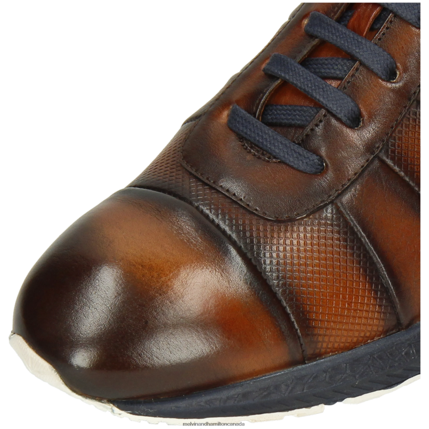 Men Melvin & Hamilton Brown Blair 27 Sneakers P4V68P686