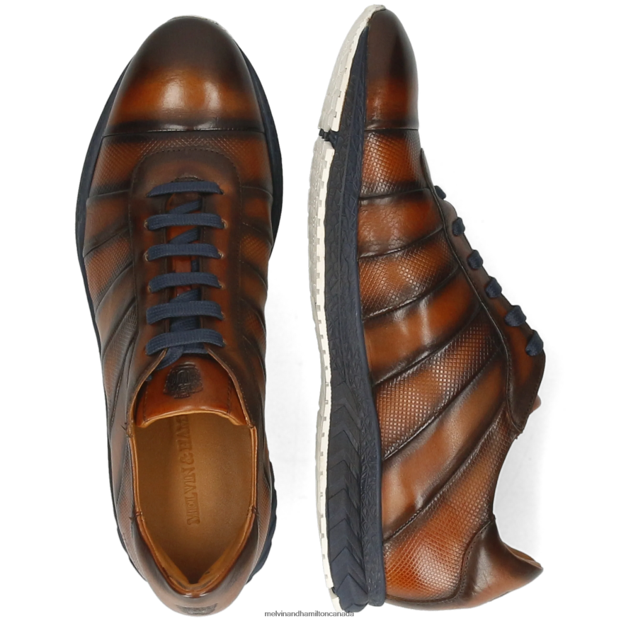 Men Melvin & Hamilton Brown Blair 27 Sneakers P4V68P686