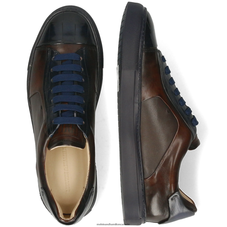 Men Melvin & Hamilton Brown Harvey 107 Sneakers P4V68P579