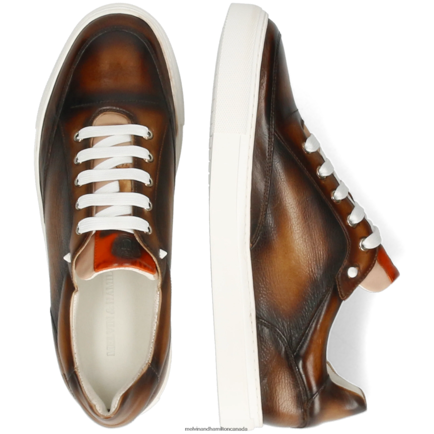 Men Melvin & Hamilton Brown Harvey 49 Sneakers P4V68P658
