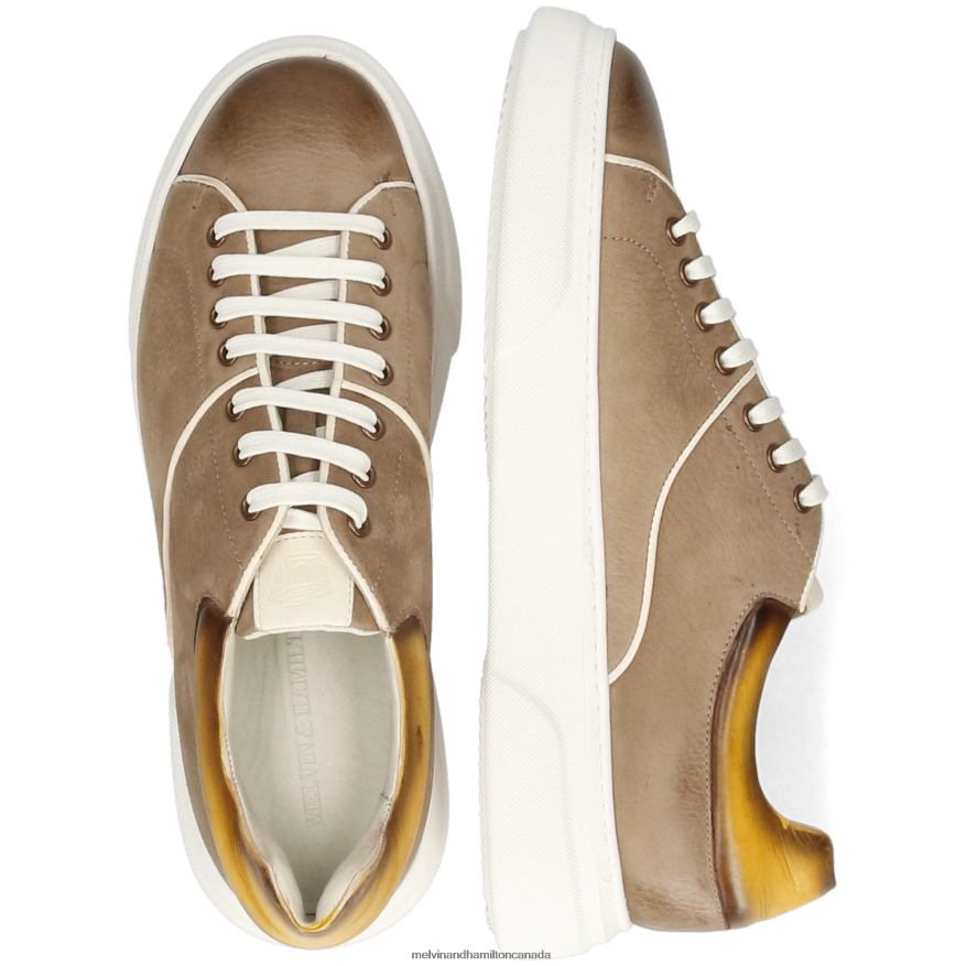 Men Melvin & Hamilton Brown Harvey 52 Sneakers P4V68P685