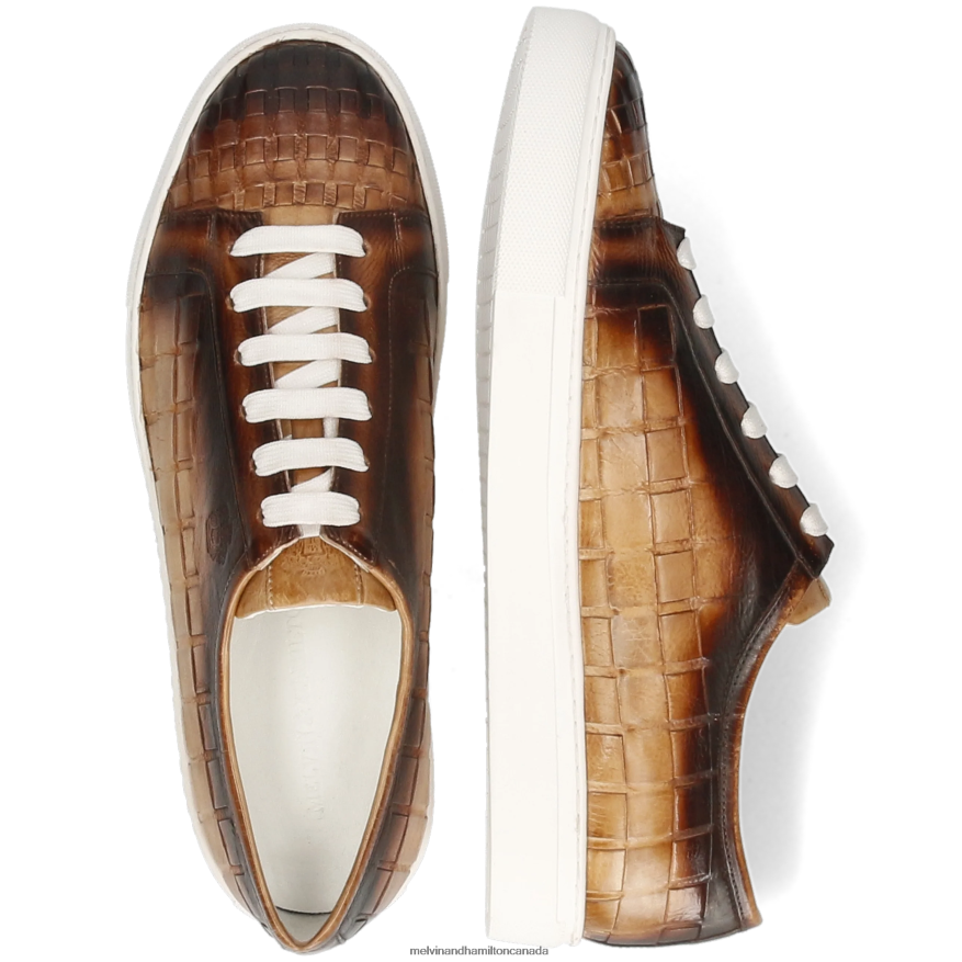 Men Melvin & Hamilton Brown Harvey 61 Sneakers P4V68P677