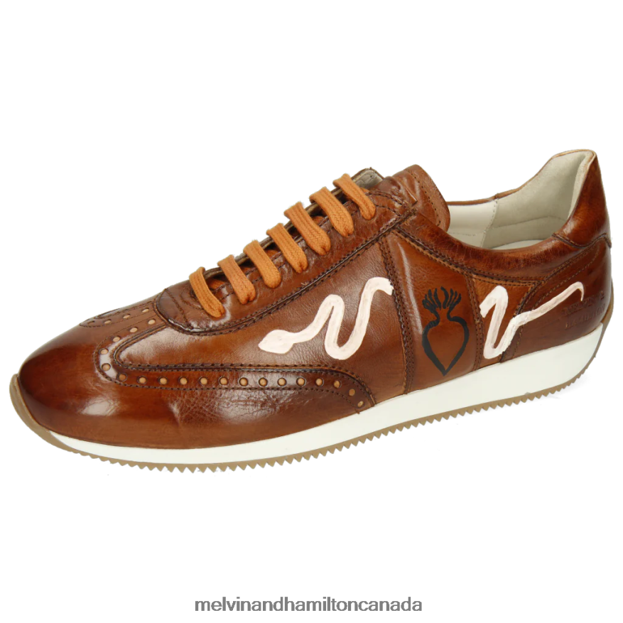 Men Melvin & Hamilton Brown Rocky 5 Sneakers P4V68P687