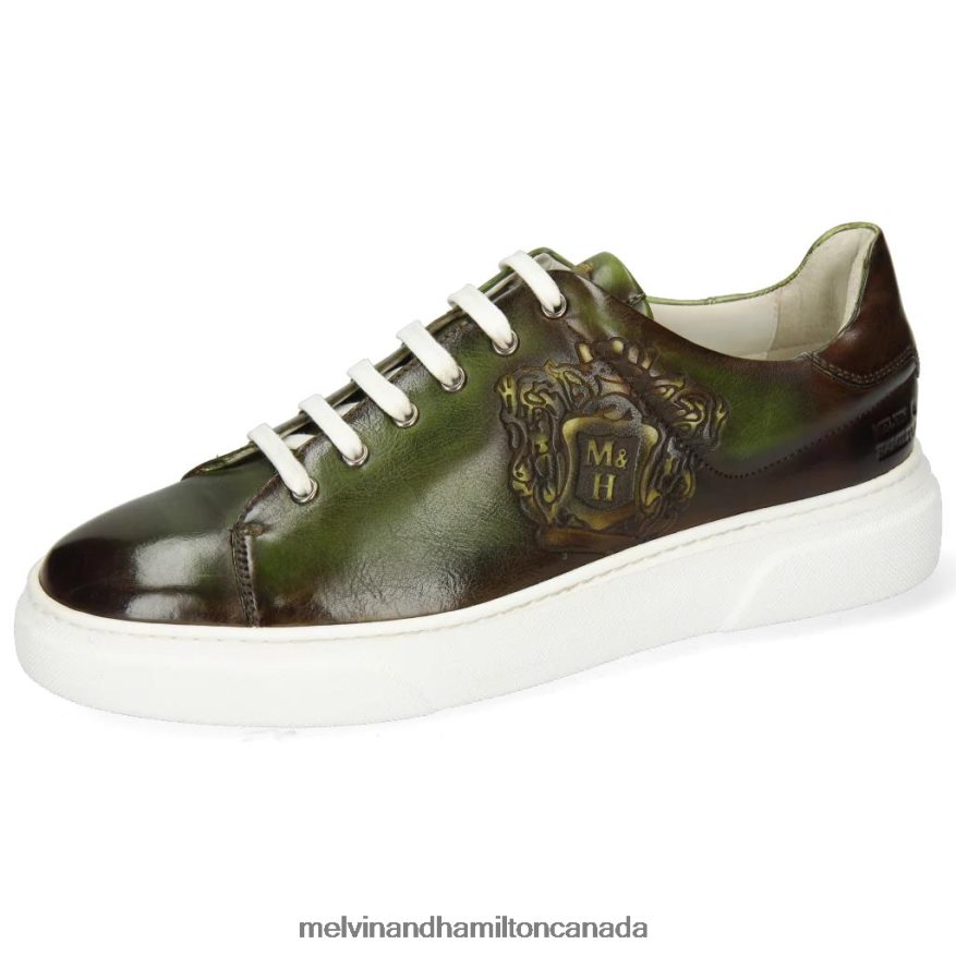 Men Melvin & Hamilton Green Harvey 47 Sneakers P4V68P699