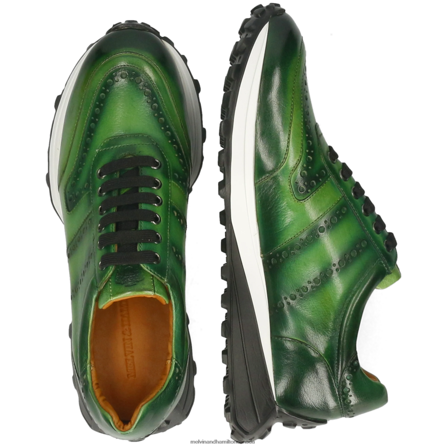 Men Melvin & Hamilton Green Richmond 1 Sneakers P4V68P618