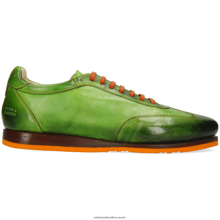 Men Melvin & Hamilton Green Vadim 1 Sneakers P4V68P574