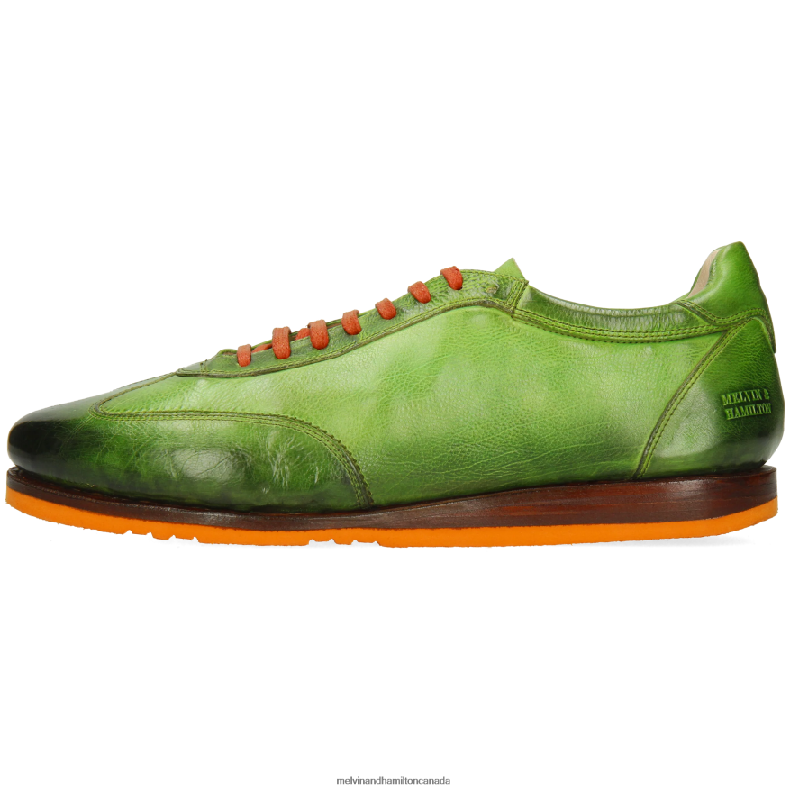 Men Melvin & Hamilton Green Vadim 1 Sneakers P4V68P574