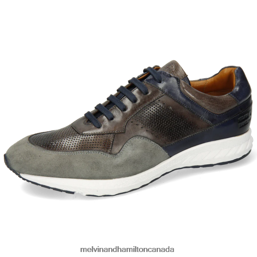 Men Melvin & Hamilton Grey Blair 22 Sneakers P4V68P698