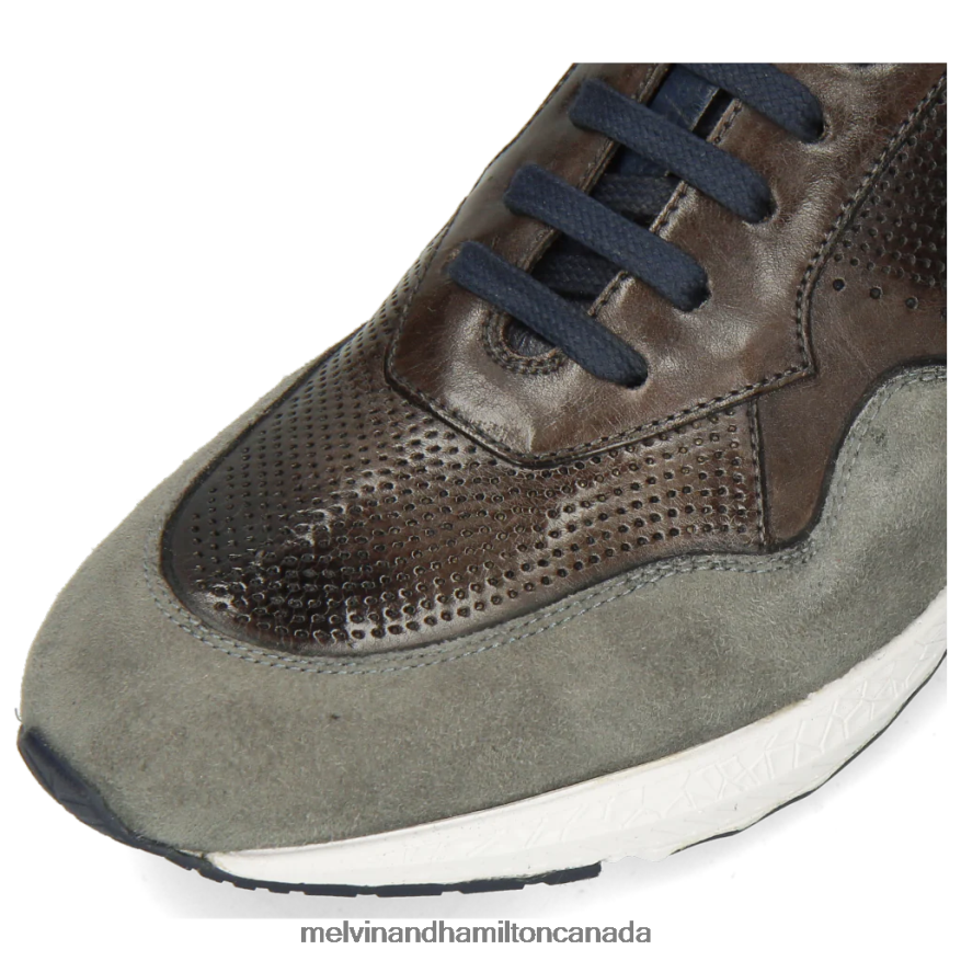 Men Melvin & Hamilton Grey Blair 22 Sneakers P4V68P698