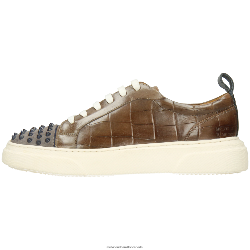 Men Melvin & Hamilton Grey Harvey 12 Sneakers P4V68P581