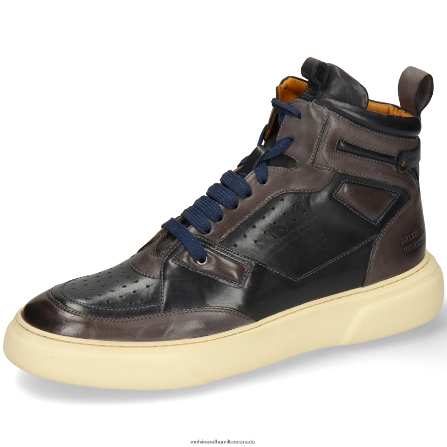 Men Melvin & Hamilton Grey Harvey 51 Sneakers P4V68P599