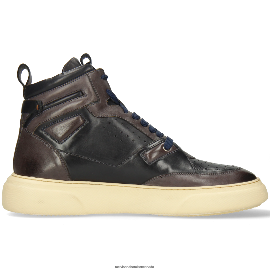 Men Melvin & Hamilton Grey Harvey 51 Sneakers P4V68P599