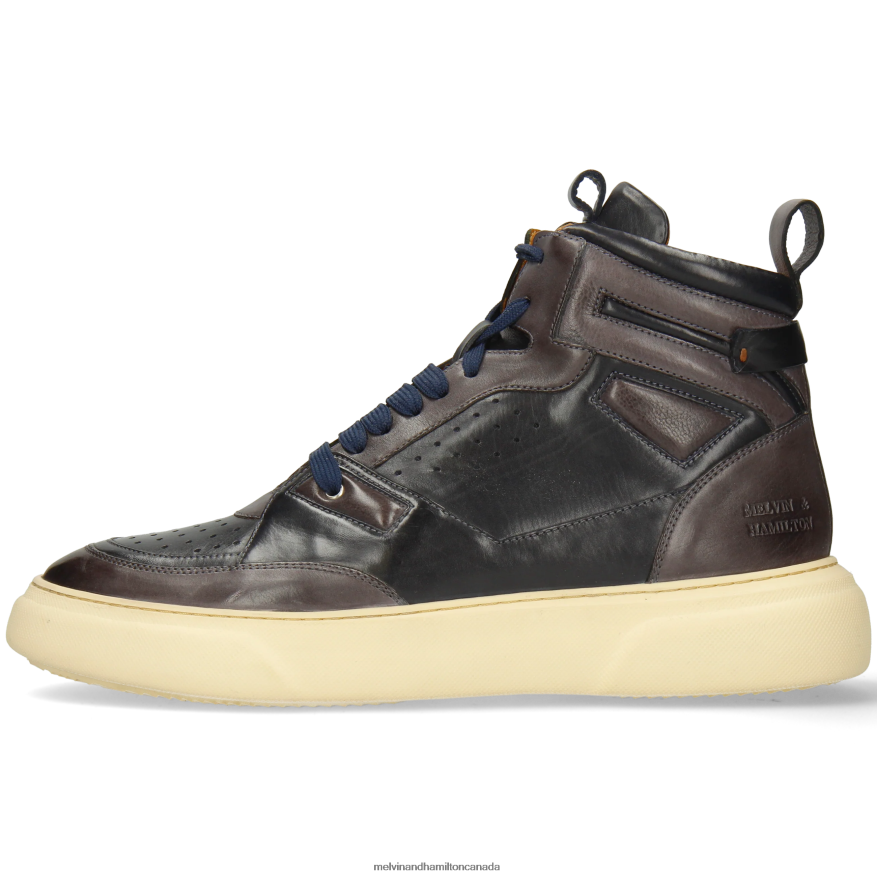 Men Melvin & Hamilton Grey Harvey 51 Sneakers P4V68P599