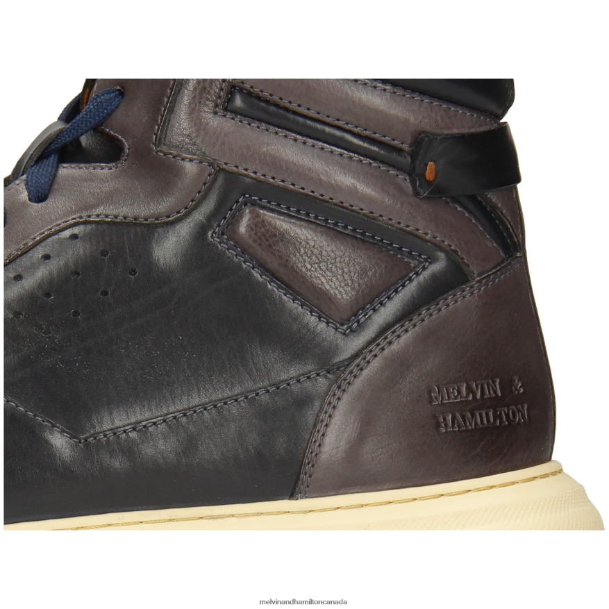 Men Melvin & Hamilton Grey Harvey 51 Sneakers P4V68P599