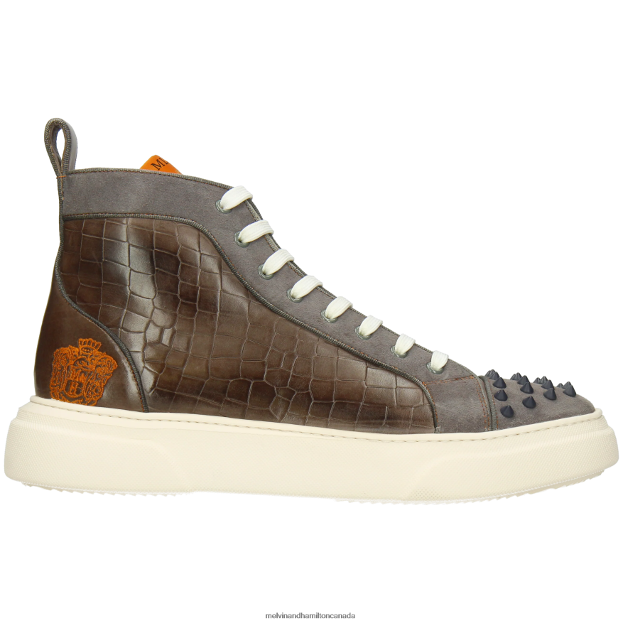 Men Melvin & Hamilton Grey Harvey 95 Sneakers P4V68P578