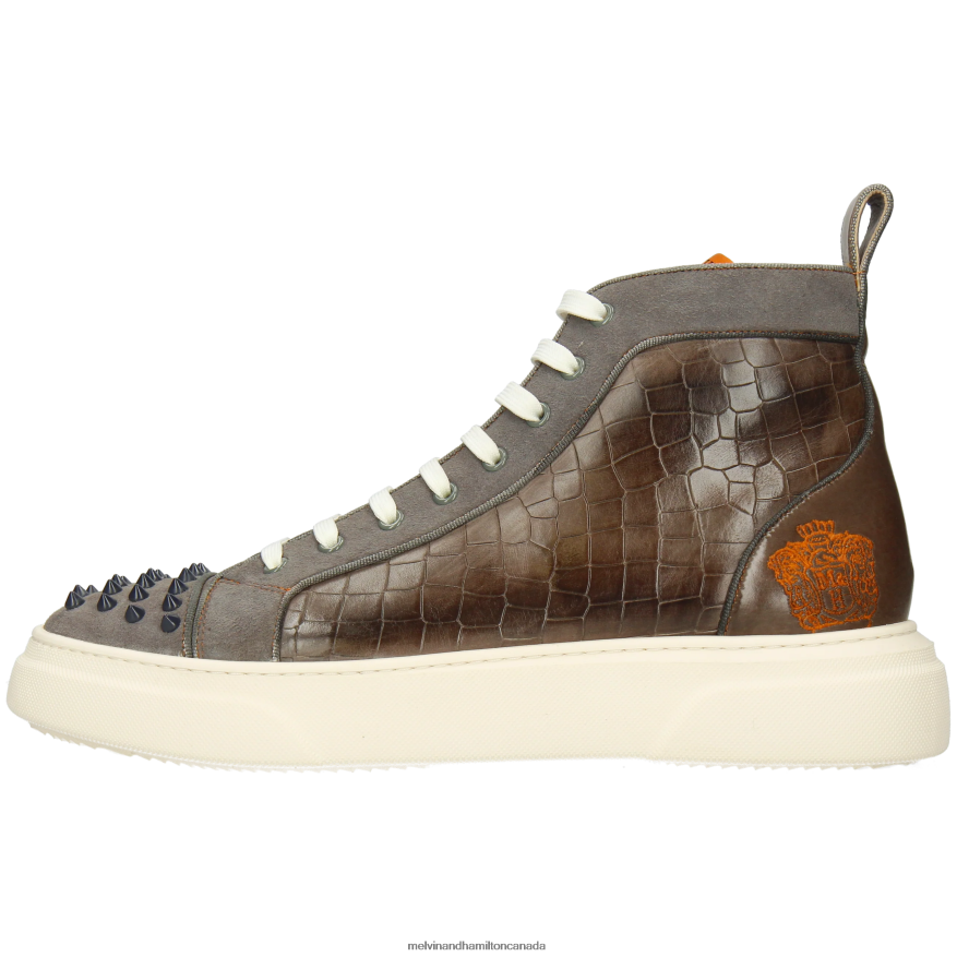 Men Melvin & Hamilton Grey Harvey 95 Sneakers P4V68P578