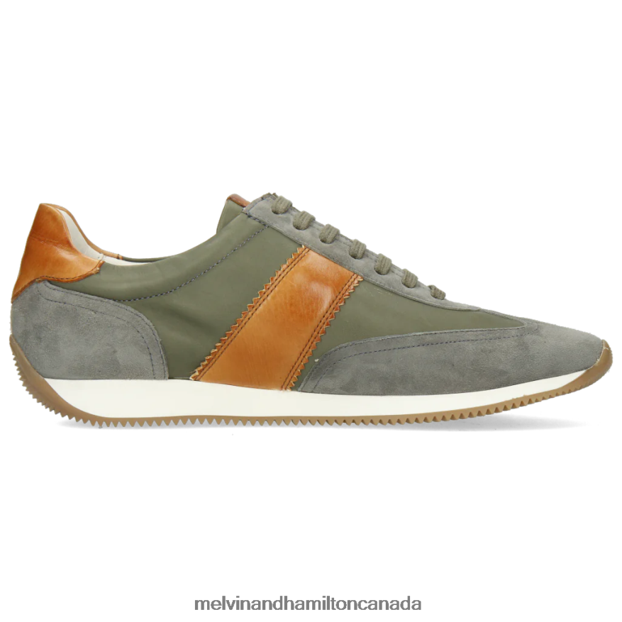 Men Melvin & Hamilton Grey Rocky 3 Sneakers P4V68P678