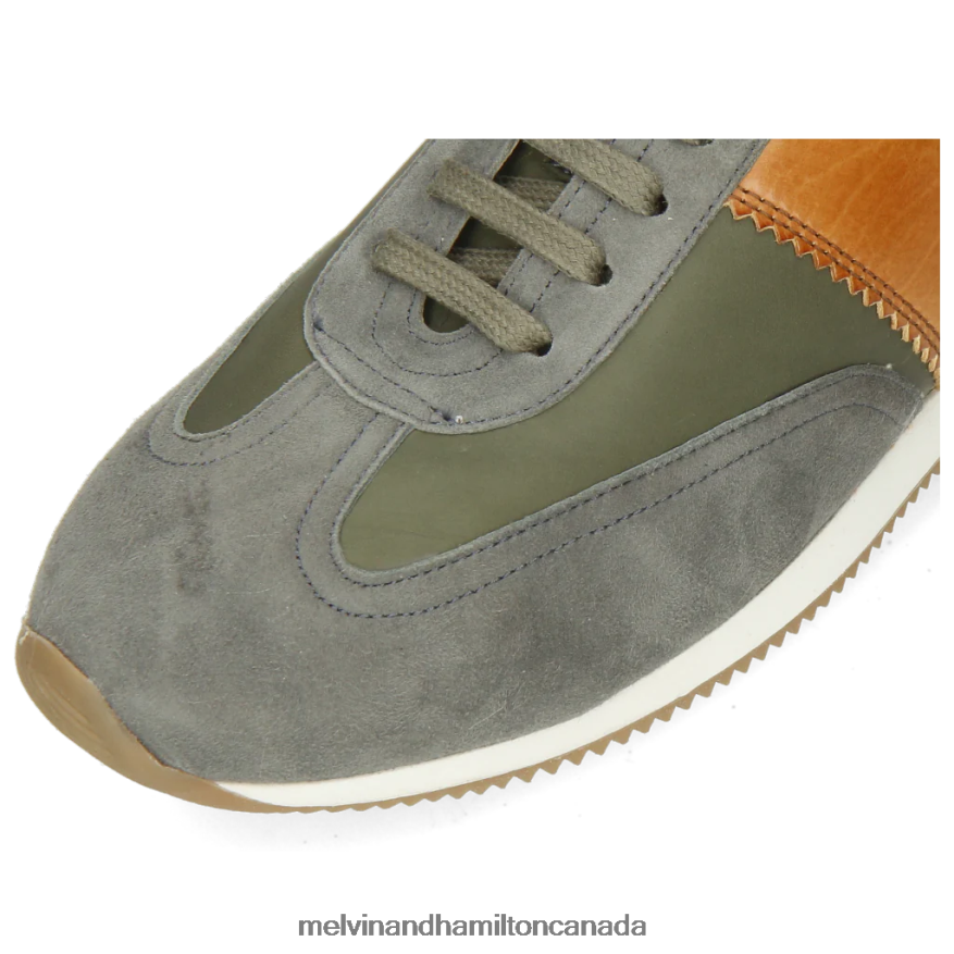 Men Melvin & Hamilton Grey Rocky 3 Sneakers P4V68P678