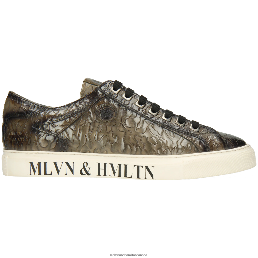 Men Melvin & Hamilton Khaki Harvey 9 Sneakers P4V68P602
