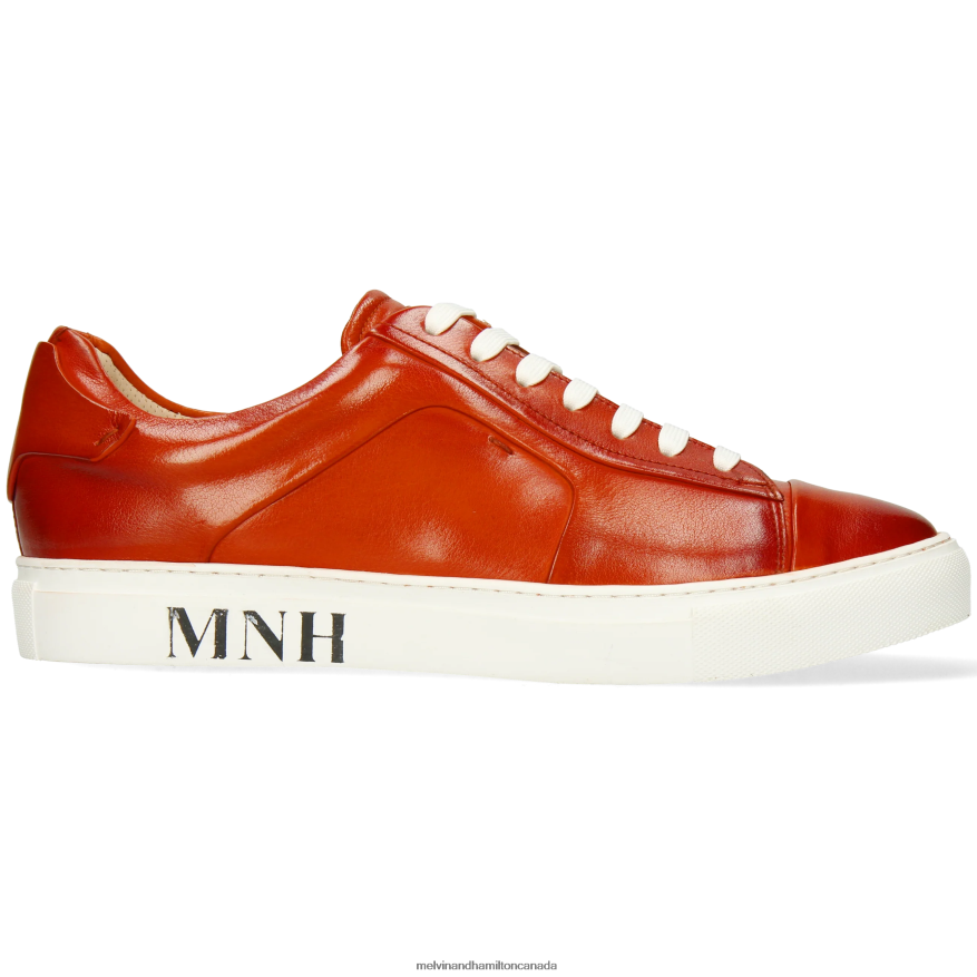 Men Melvin & Hamilton Orange Harvey 107 Sneakers P4V68P577