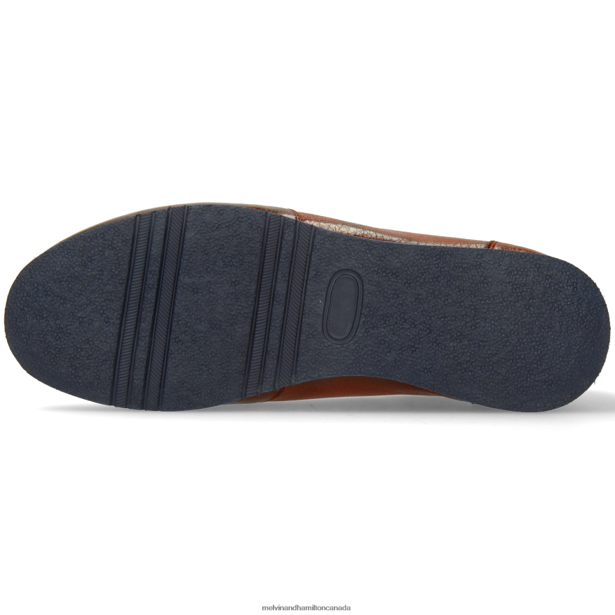 Men Melvin & Hamilton Orange Vadim 1 Sneakers P4V68P587