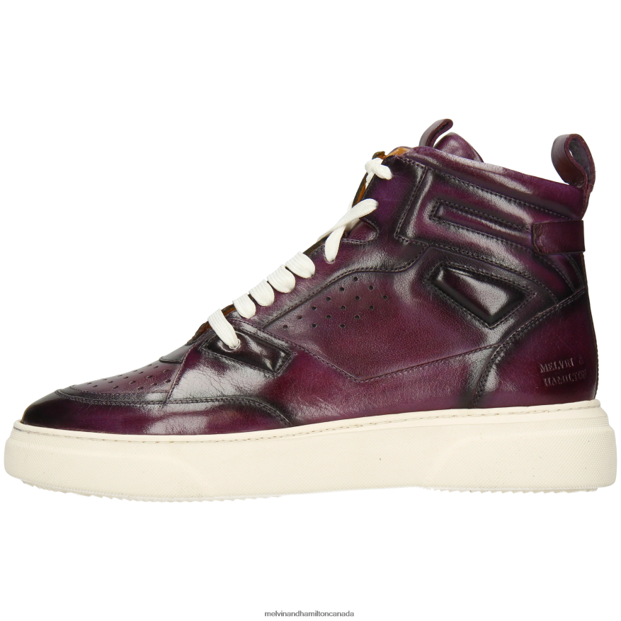 Men Melvin & Hamilton Purple Harvey 51 Sneakers P4V68P617