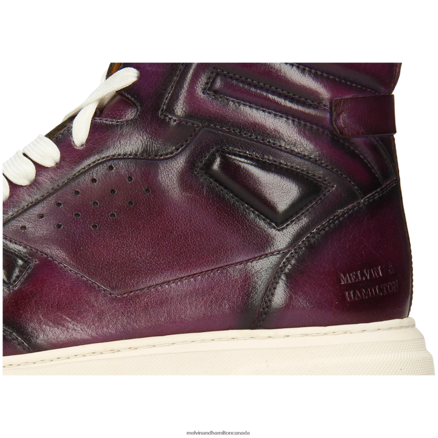 Men Melvin & Hamilton Purple Harvey 51 Sneakers P4V68P617