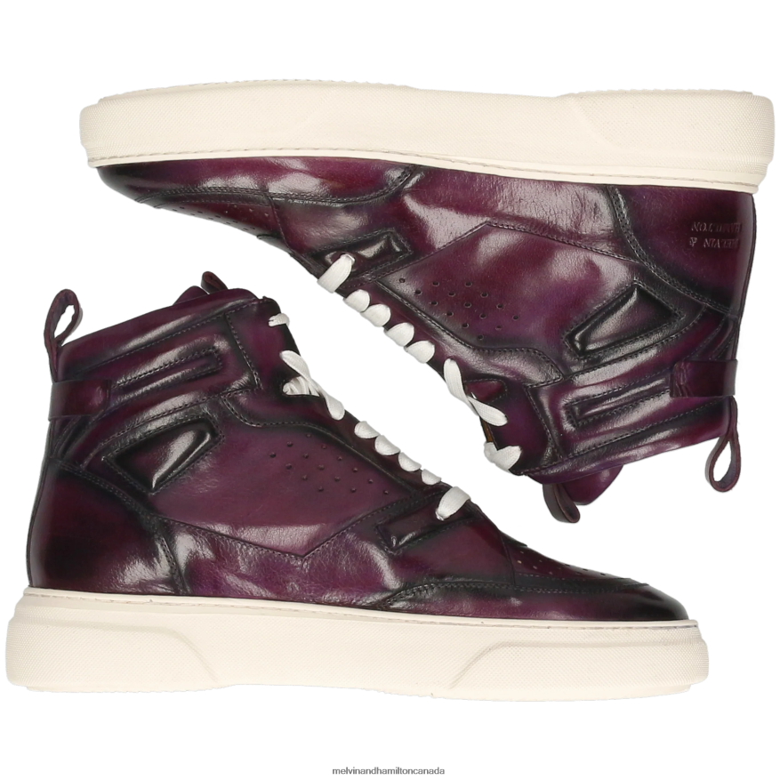 Men Melvin & Hamilton Purple Harvey 51 Sneakers P4V68P617
