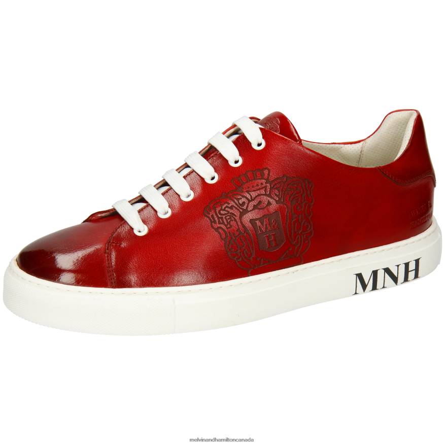 Men Melvin & Hamilton Red Harvey 88 Sneakers P4V68P643
