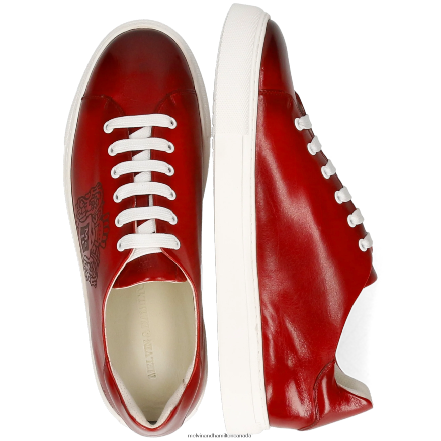Men Melvin & Hamilton Red Harvey 88 Sneakers P4V68P643