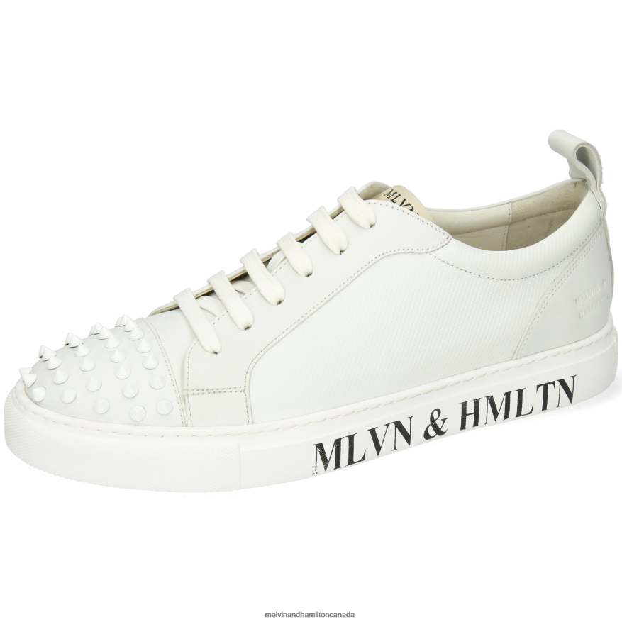 Men Melvin & Hamilton White Harvey 12 Sneakers P4V68P647
