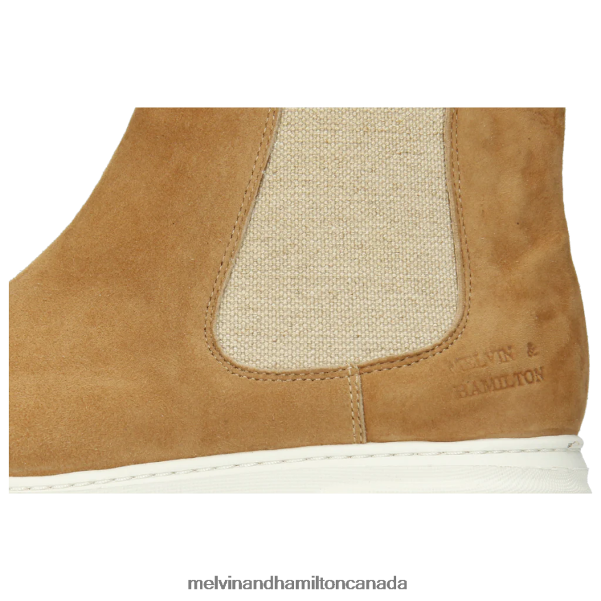 Women Melvin & Hamilton Beige Hailey 2 Ankle Boots P4V68P1035