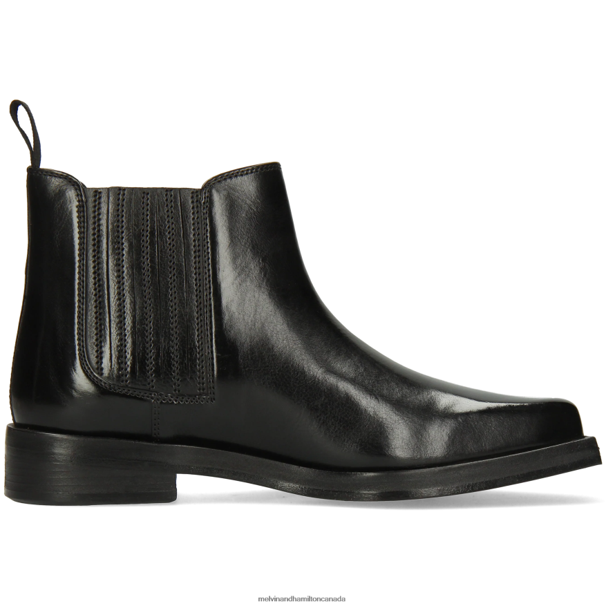 Women Melvin & Hamilton Black Bella 1 Ankle Boots P4V68P957