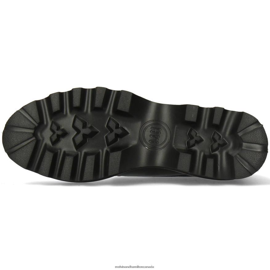 Women Melvin & Hamilton Black Bonnie 13 Ankle Boots P4V68P1096