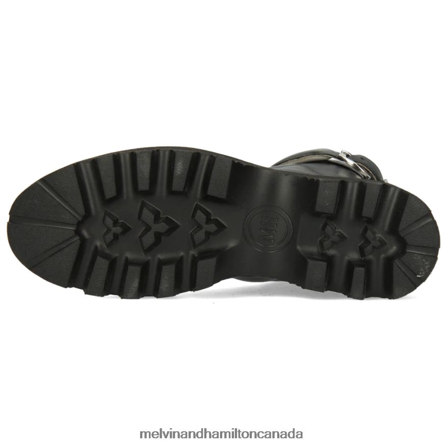 Women Melvin & Hamilton Black Leonie 11 Ankle Boots P4V68P1063