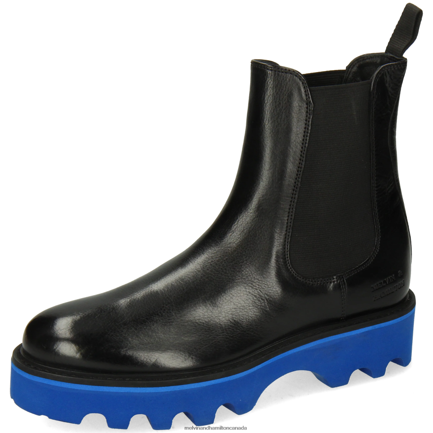 Women Melvin & Hamilton Black Leonie 5 Ankle Boots P4V68P926