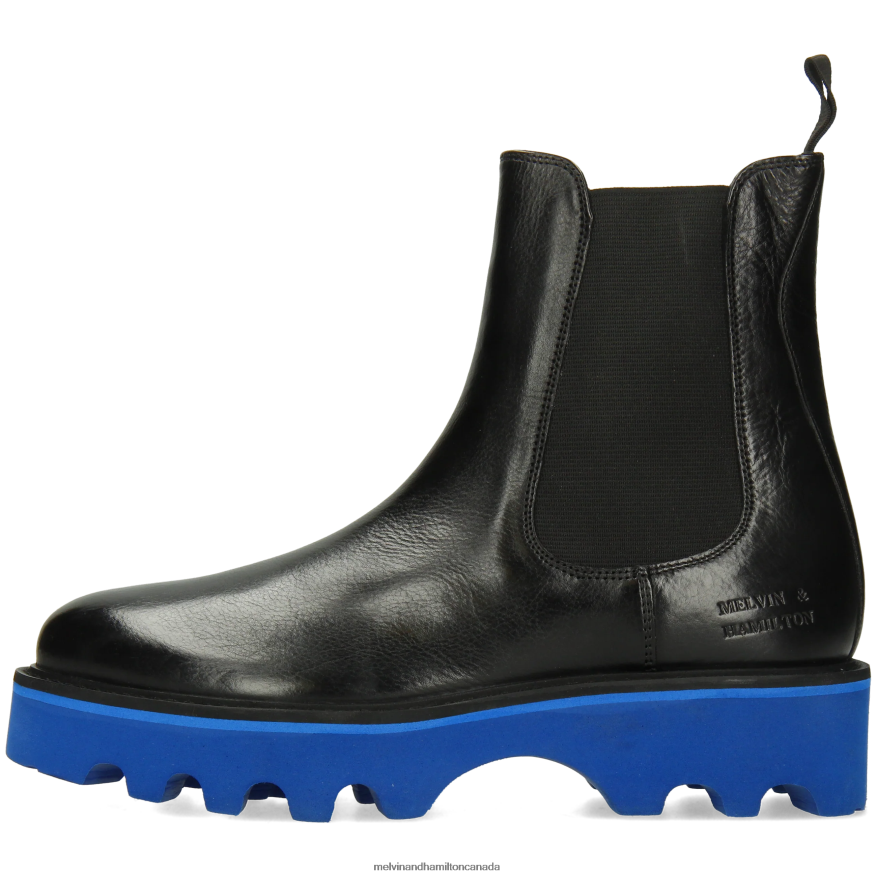 Women Melvin & Hamilton Black Leonie 5 Ankle Boots P4V68P926