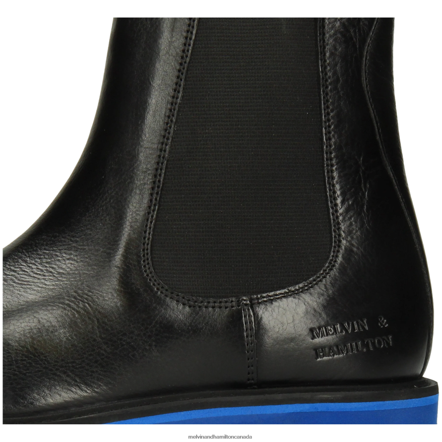 Women Melvin & Hamilton Black Leonie 5 Ankle Boots P4V68P926