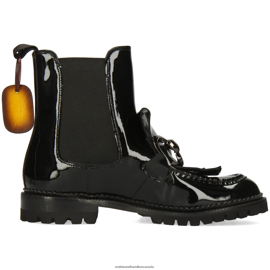 Women Melvin & Hamilton Black Maria 11 Ankle Boots P4V68P959