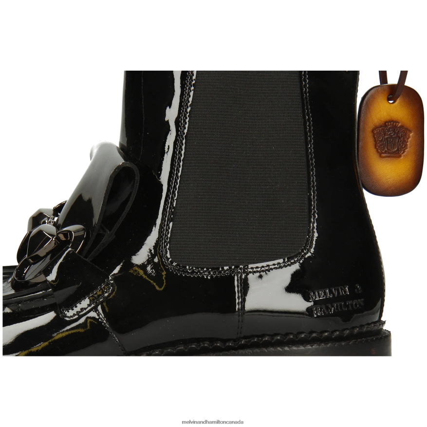 Women Melvin & Hamilton Black Maria 11 Ankle Boots P4V68P959