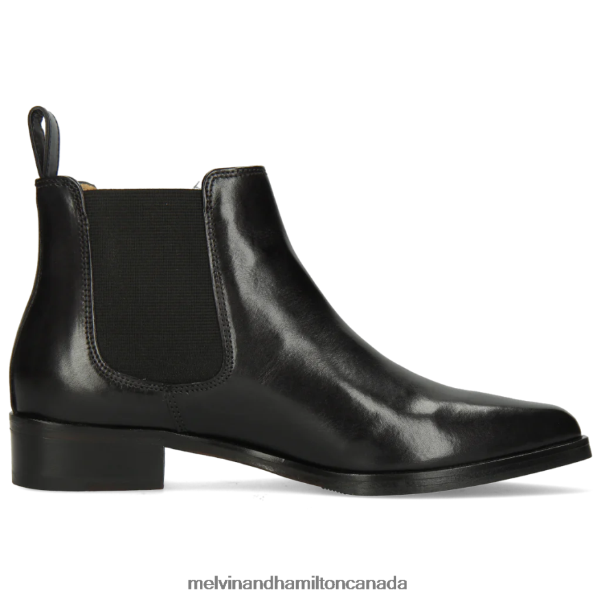 Women Melvin & Hamilton Black Marlin 4 Ankle Boots P4V68P989