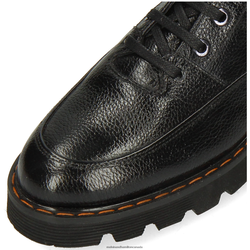 Women Melvin & Hamilton Black Megan 40 Ankle Boots P4V68P925