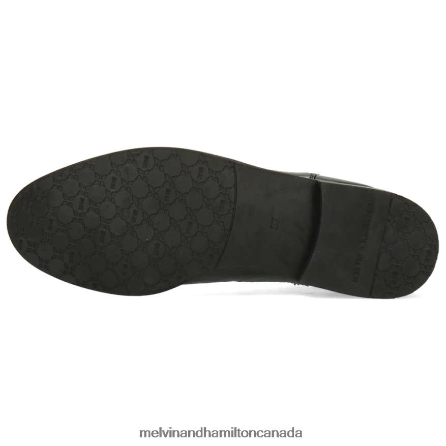 Women Melvin & Hamilton Black Sally 25 Ankle Boots P4V68P1019