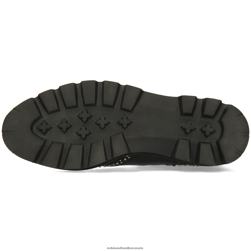 Women Melvin & Hamilton Black Sally 45 Ankle Boots P4V68P856