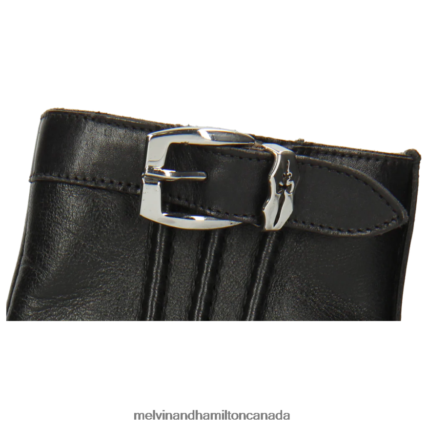 Women Melvin & Hamilton Black Sally 85 Ankle Boots P4V68P1078