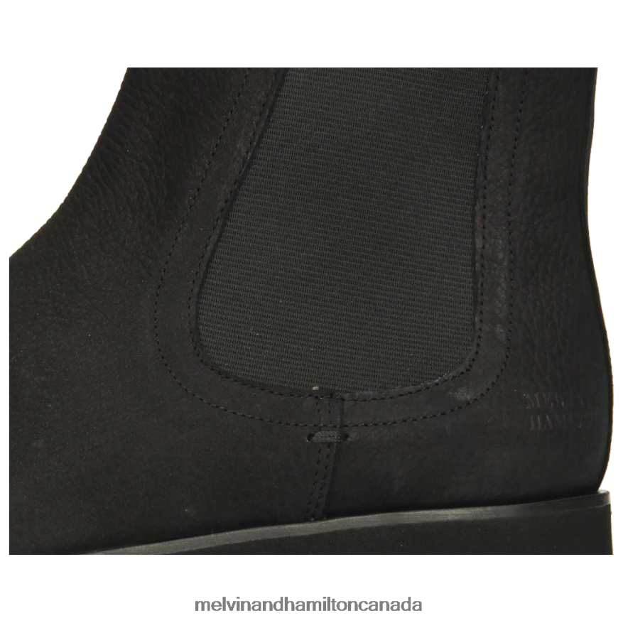 Women Melvin & Hamilton Black Susan 100 Ankle Boots P4V68P1068