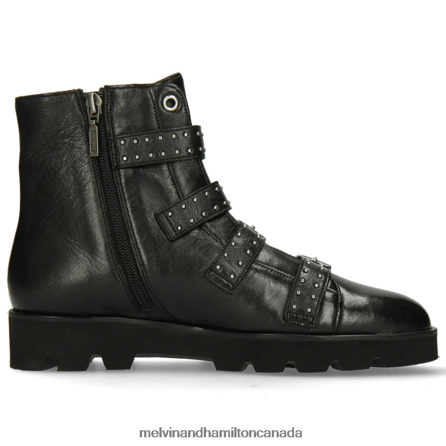 Women Melvin & Hamilton Black Susan 44 Ankle Boots P4V68P1051