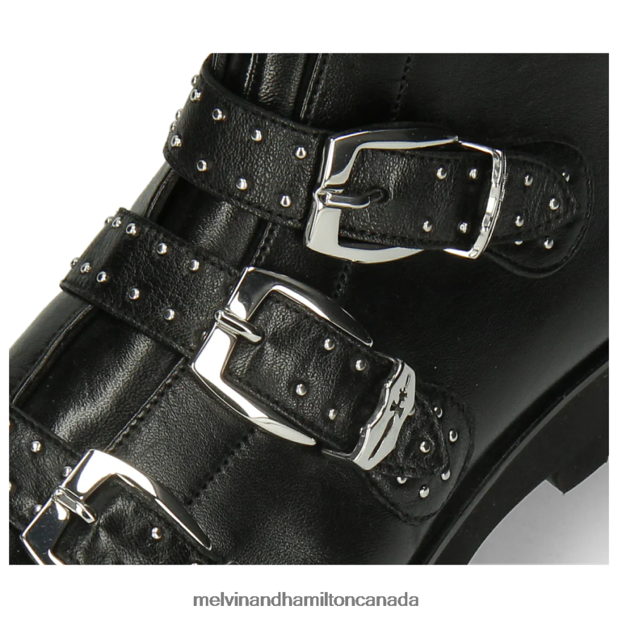 Women Melvin & Hamilton Black Susan 44 Ankle Boots P4V68P1051