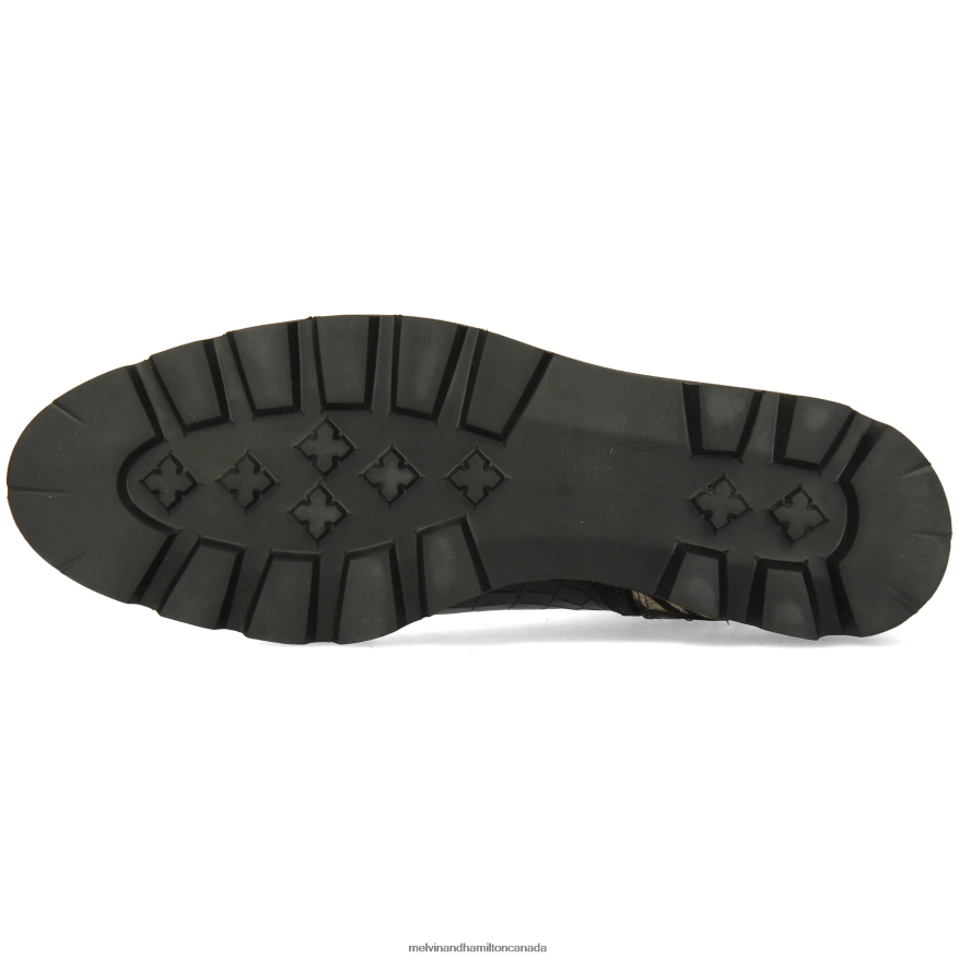 Women Melvin & Hamilton Black Susan 68 Ankle Boots P4V68P928