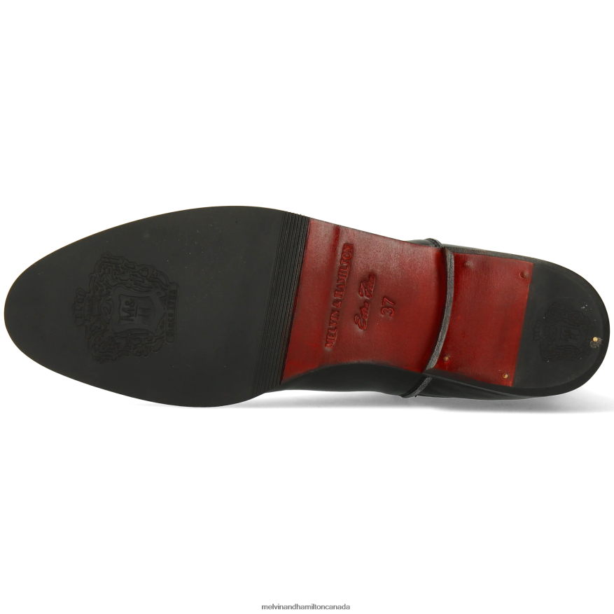 Women Melvin & Hamilton Black Susan 70 Ankle Boots P4V68P800